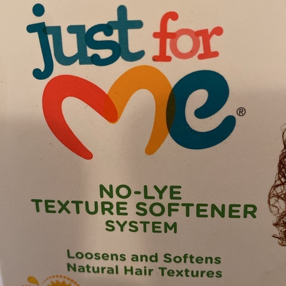 3/$20.  Just For Me No Lye Texture Softener System - Picture 4 of 12